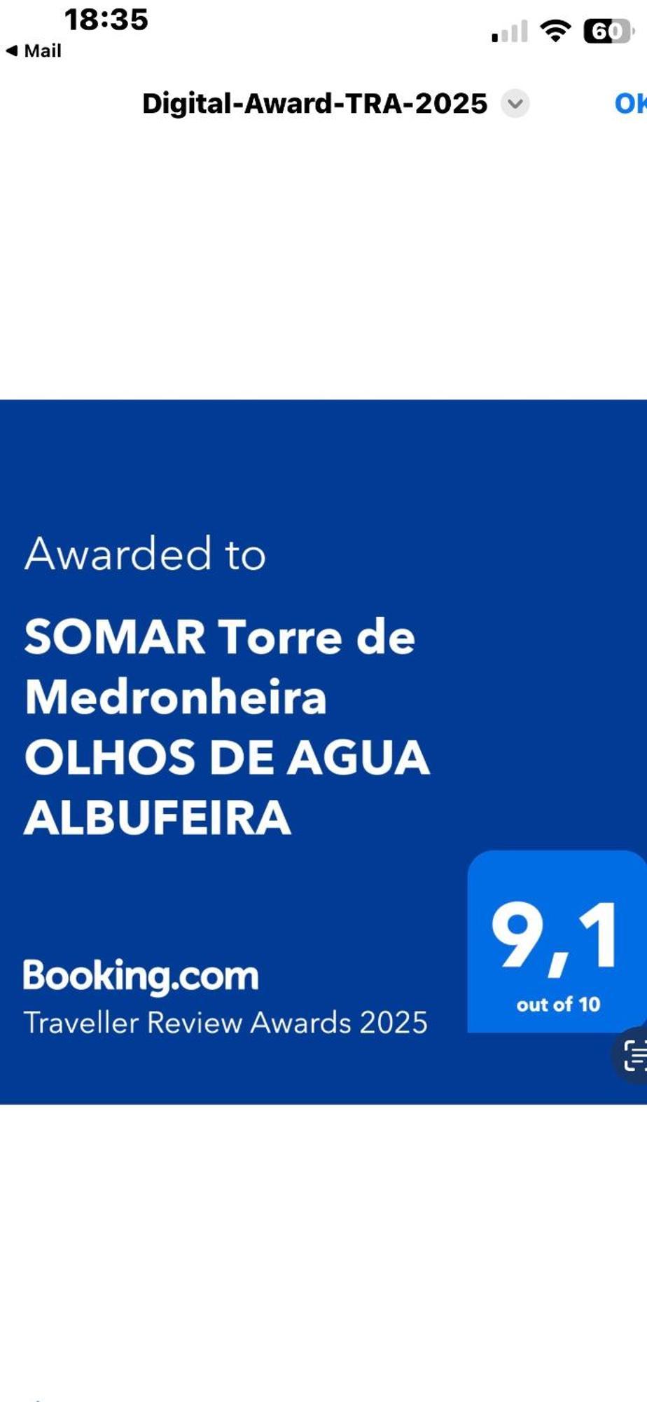 Ferienwohnung Somar Torre De Medronheira Olhos de Agua  Exterior foto
